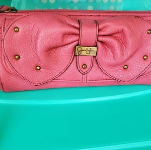Pink wallet